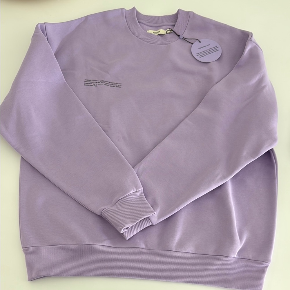 Pangaia Orchid Purple Womens 365 Midweight Sweatshirt